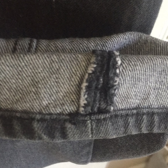 VINTAGE LEVI’s RARE BLACK Button FLY 501’s 27x30 - Picture 6 of 7